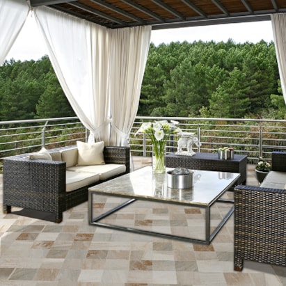 Porcelanato Externo 72x72cm Caixa 2,59m² Savane Cairo Retificado