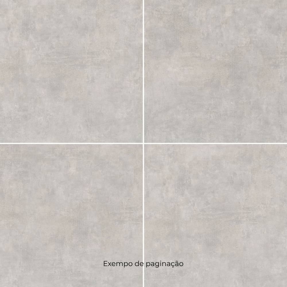 Porcelanato Externo 72x72cm Caixa 2,59m² ViaRosa Metropole Cement Out Retificado - AR72085