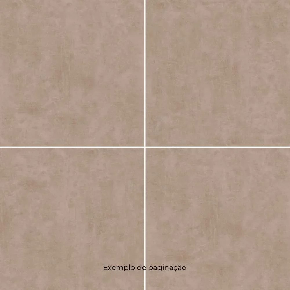 Porcelanato Externo 72x72cm Caixa 2,59m² ViaRosa Metropole Mocca Out Retificado - AR72081