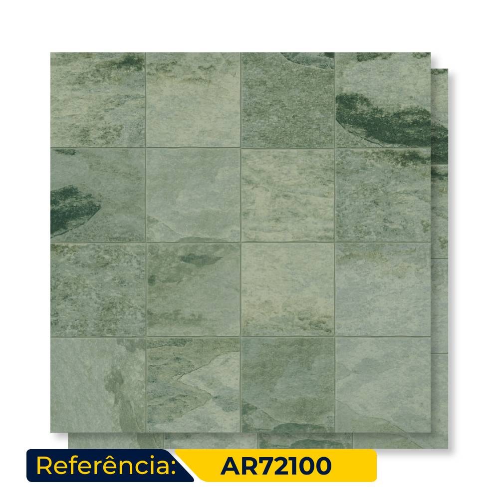 Porcelanato Externo 72x72cm Caixa 2,59m² ViaRosa Petra Bali Retificado - AR72100