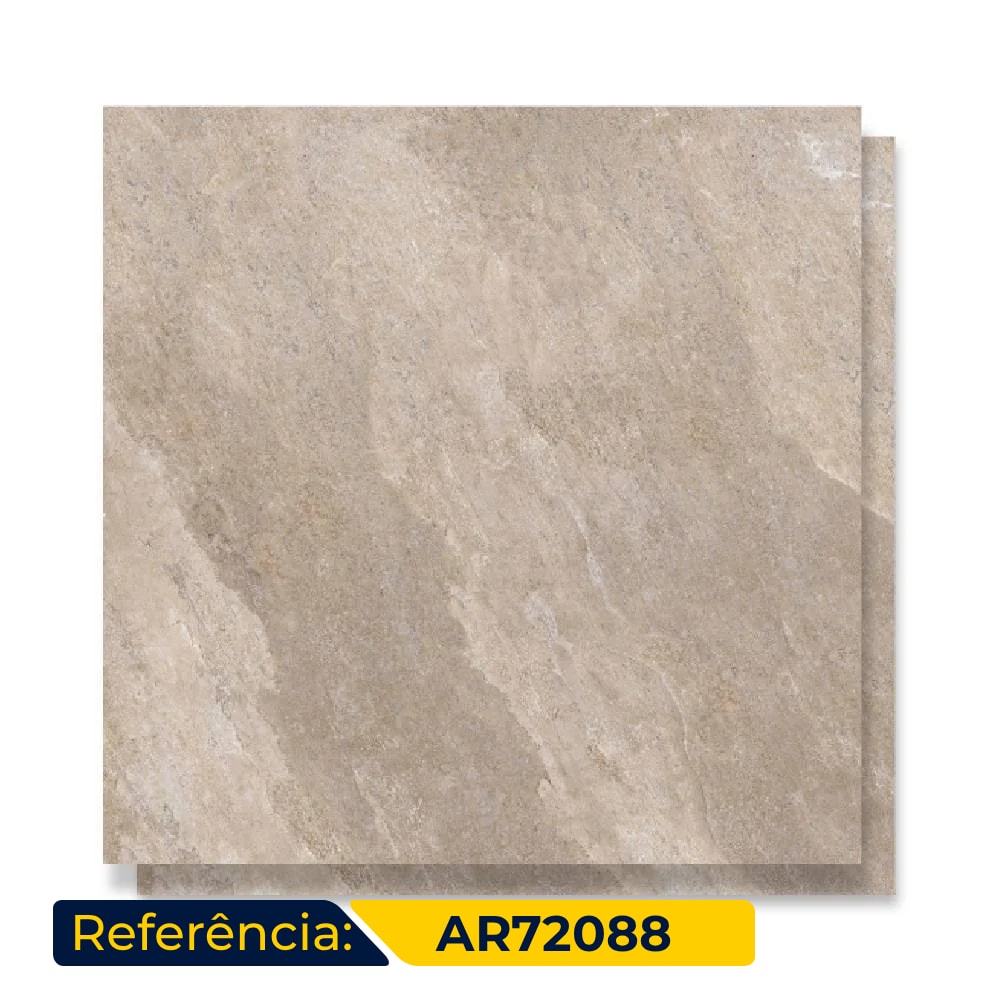 Porcelanato Externo 72x72cm Caixa 2,59m² ViaRosa Texas Retificado - AR72088