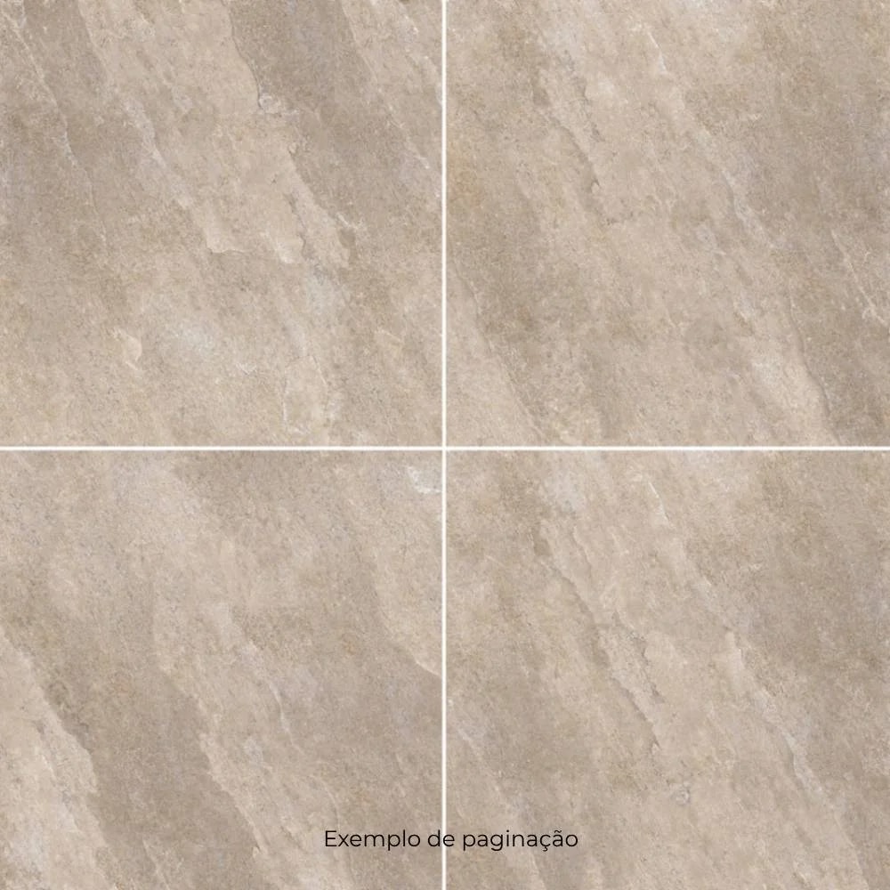 Porcelanato Externo 72x72cm Caixa 2,59m² ViaRosa Texas Retificado - AR72088