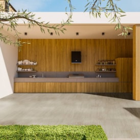 Porcelanato Externo 72x72cm Caixa 2,61m² Delta Campania Stone Out Retificado - 3064