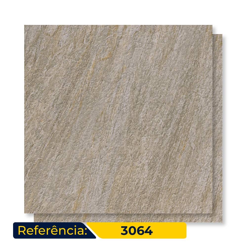 Porcelanato Externo 72x72cm Caixa 2,61m² Delta Campania Stone Out Retificado - 3064