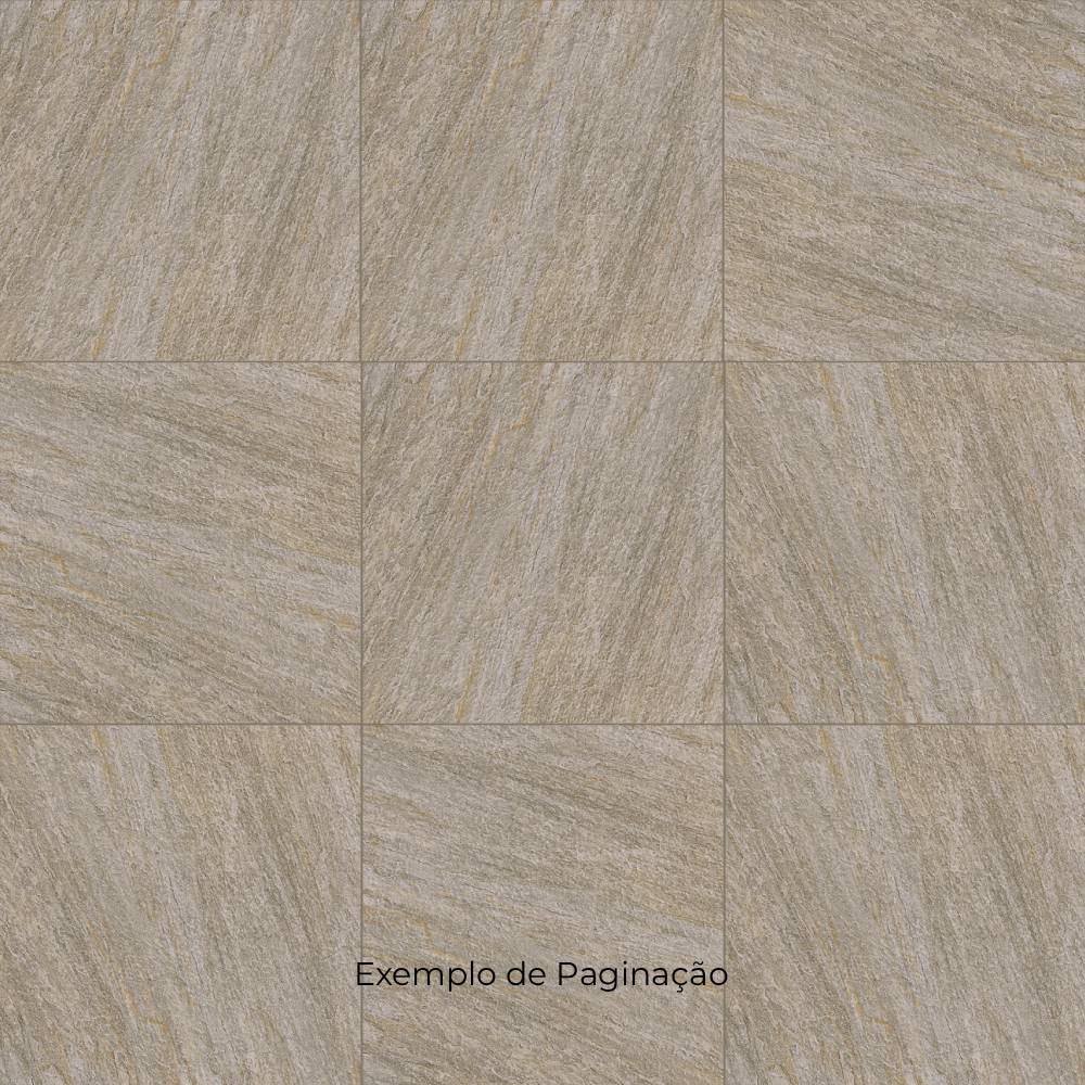 Porcelanato Externo 72x72cm Caixa 2,61m² Delta Campania Stone Out Retificado - 3064