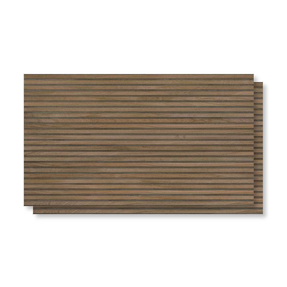 Porcelanato Externo 80,5x140cm Caixa 2,25m² Villagres Taiko Carvalho Retificado - 800039