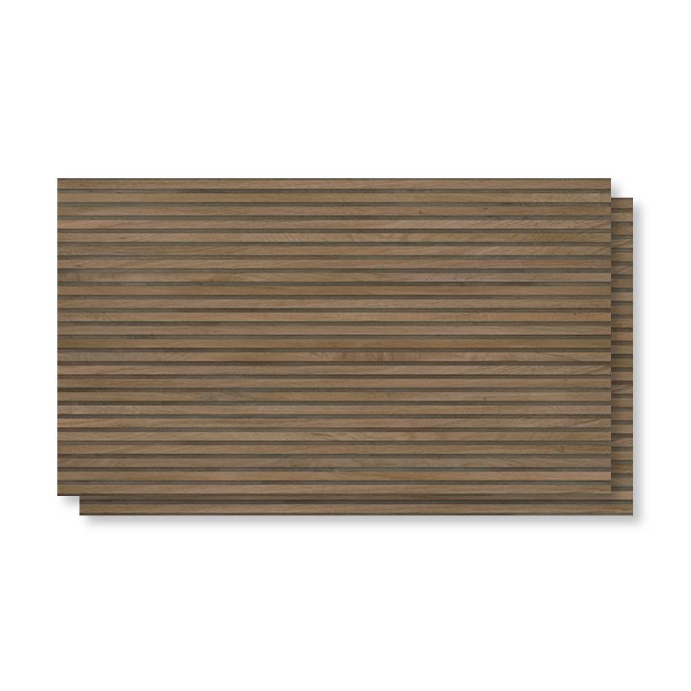 Porcelanato Externo 80,5x140cm Caixa 2,25m² Villagres Taiko Carvalho Retificado - 800039