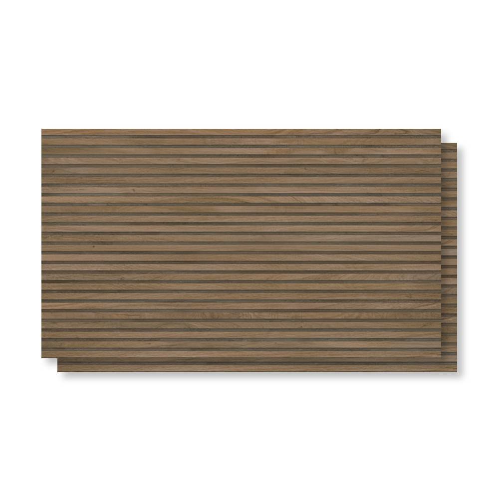 Porcelanato Externo 80,5x140cm Caixa 2,25m² Villagres Taiko Carvalho Retificado - 800039