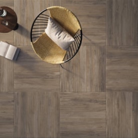 Porcelanato Externo 81x81cm Caixa 1,99m² Portobello Deck Canela Dourada Bold - 210269E