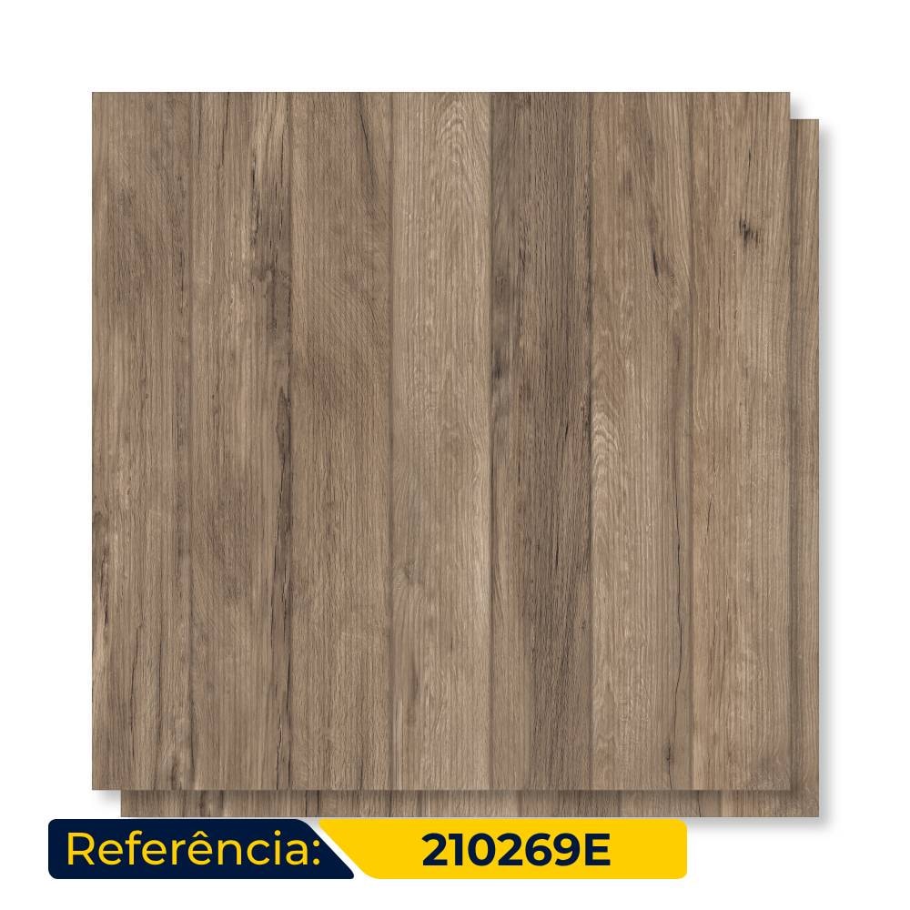 Porcelanato Externo 81x81cm Caixa 1,99m² Portobello Deck Canela Dourada Bold - 210269E