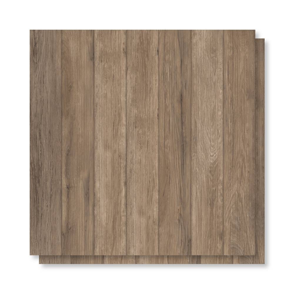 Porcelanato Externo 81x81cm Caixa 1,99m² Portobello Deck Canela Dourada Bold - 210269E