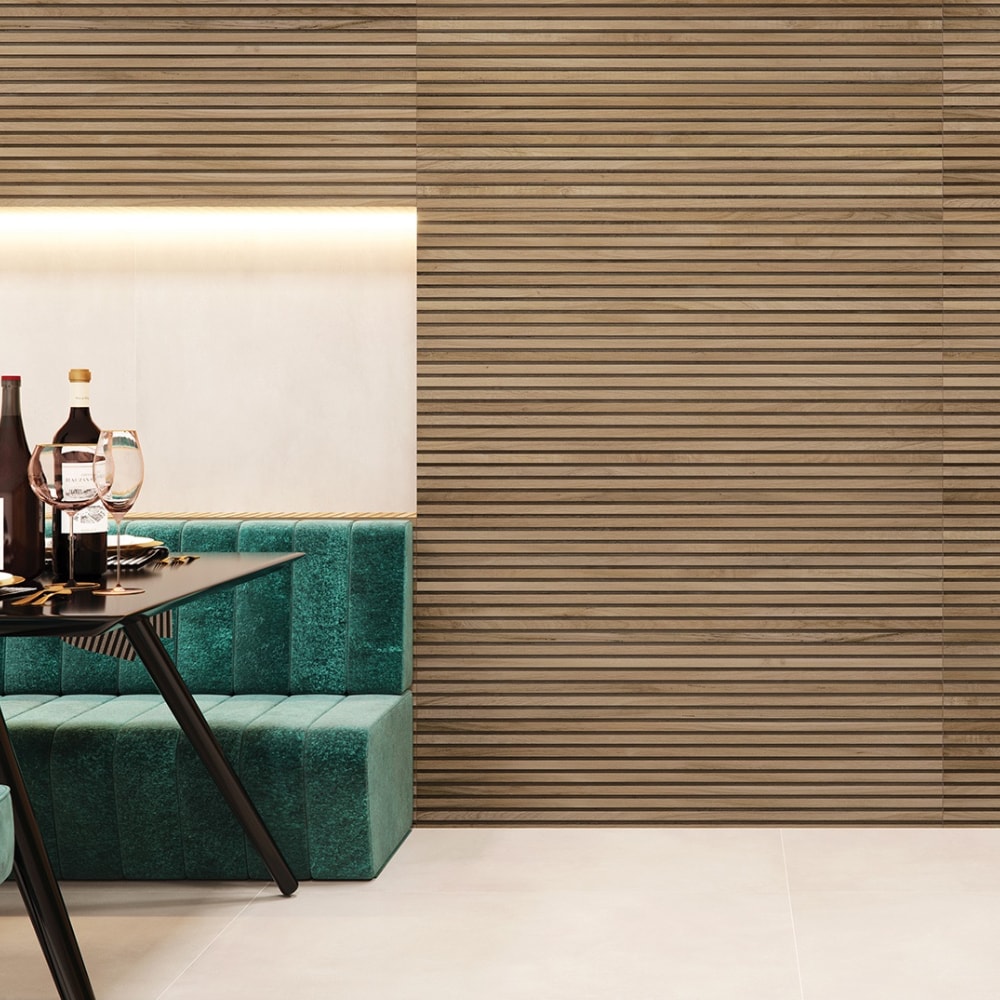 Porcelanato Externo 82x141,5cm Caixa 2,32m² Villagres Taiko Carvalho Retificado - 820016