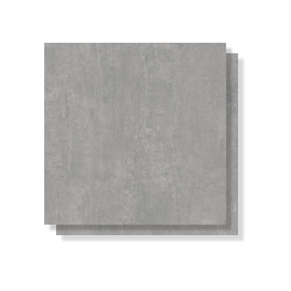 Porcelanato Externo 83x83cm Caixa 2,07m² Damme Soho Grigio Retificado- RUR83053