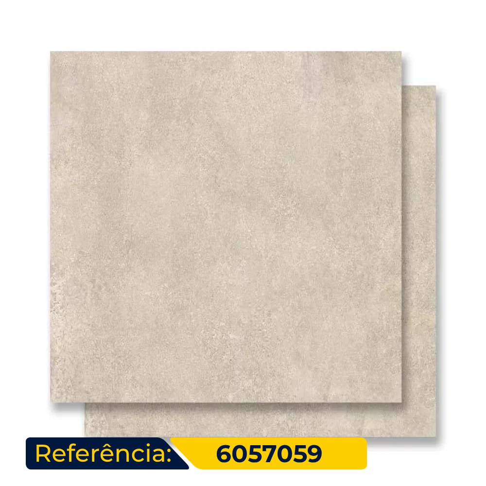 Porcelanato Externo 87,7x87,7cm Caixa 1,54m² Portinari Chicago HD SGR Hard Retificado - 6057059