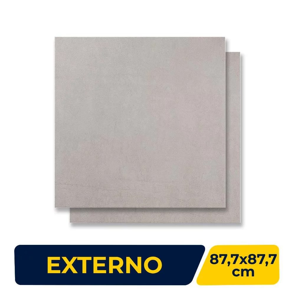 Porcelanato Externo 87,7x87,7cm Caixa 1,54m² Portinari York Sgr Hard Retificado - 61315