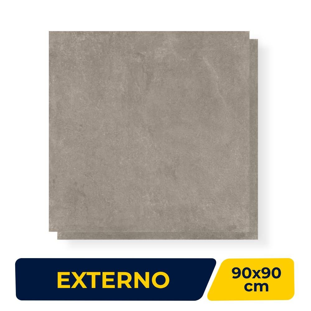 Porcelanato Externo 90x90cm Caixa 1,61m² Portobello Fuso Etna Retificado - 202774E