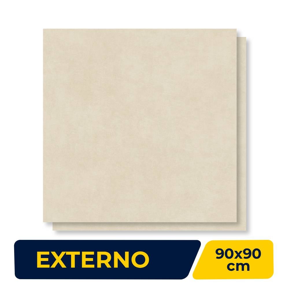 Porcelanato Externo 90x90cm Caixa 1,62m² Ceusa Urbe Be Retificado - 5062722