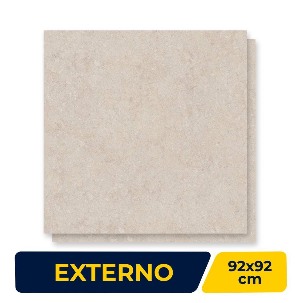 Porcelanato Externo 92x92cm Caixa 1,69m² Villagres Limestone Retificado - 920043