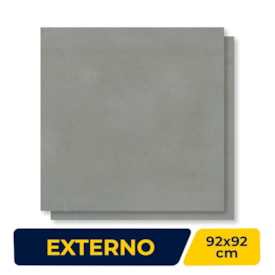 Porcelanato Externo Villagres 92x92cm Copan Cement Retificado - 920014