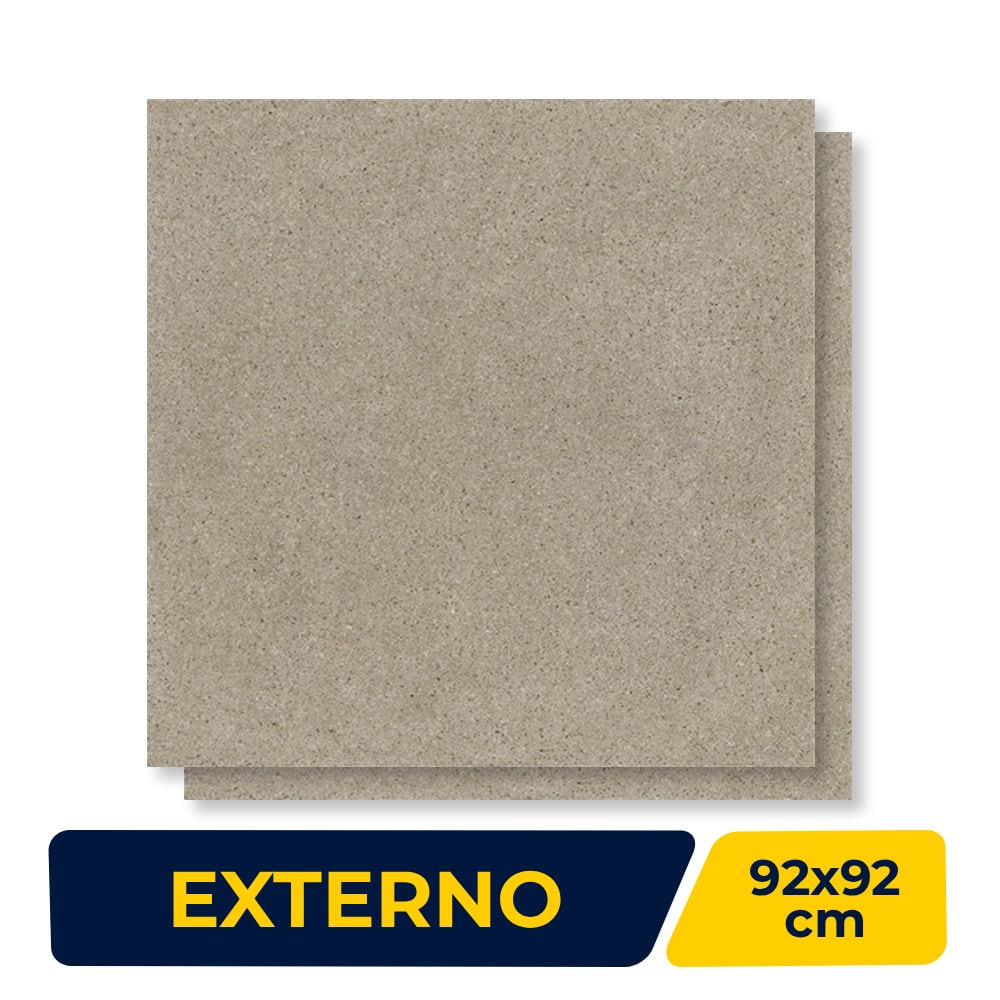 Porcelanato Externo Villagres 92x92cm Street Concret Retificado - 920066