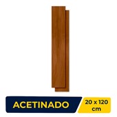 Porcelanato Madeira Acetinado 20x120cm Caixa 1,42m² Gaudi Red Wood Natural Retificado - 81991