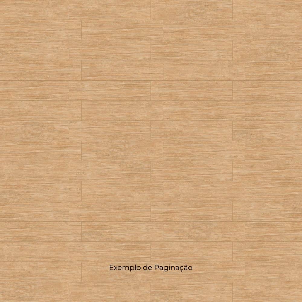 Porcelanato Madeira Acetinado 24.5x100cm Caixa 2,20m² Villagres Ecofloor Carvalho Retificado - 24054