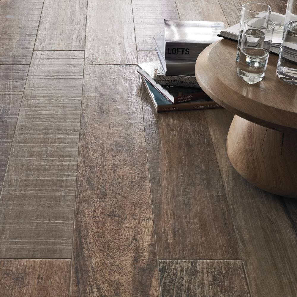 Porcelanato Madeira Externo 20x120cm Caixa 1,19m² Portobello Ibirapuera Mix Retificado - 26041E