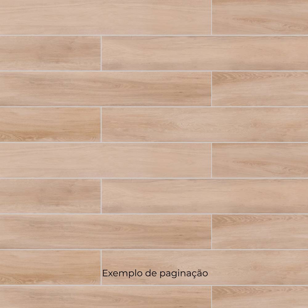 Porcelanato Madeira Natural 20x120cm Caixa 1,19m² Portobello Betula Retificado - 27062E