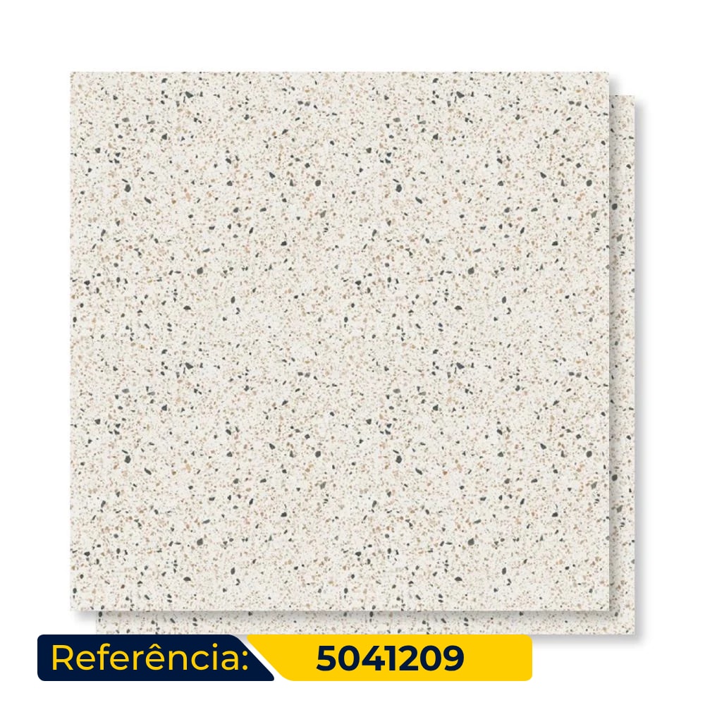 Porcelanato Natural 100x100cm Caixa 2,00m² Ceusa Confete Retificado - 5041209
