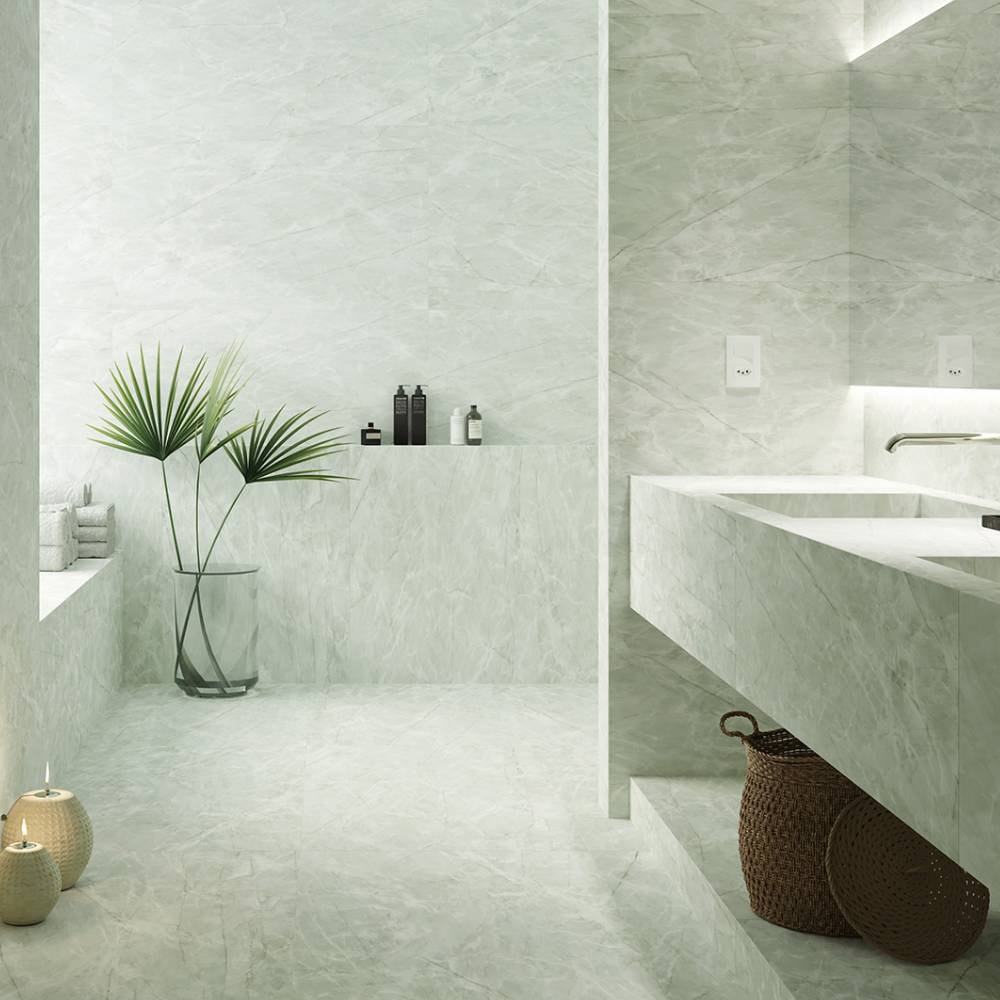 Porcelanato Natural 108x108cm Caixa 2,33cm Villagres Jade Retificado - 108023