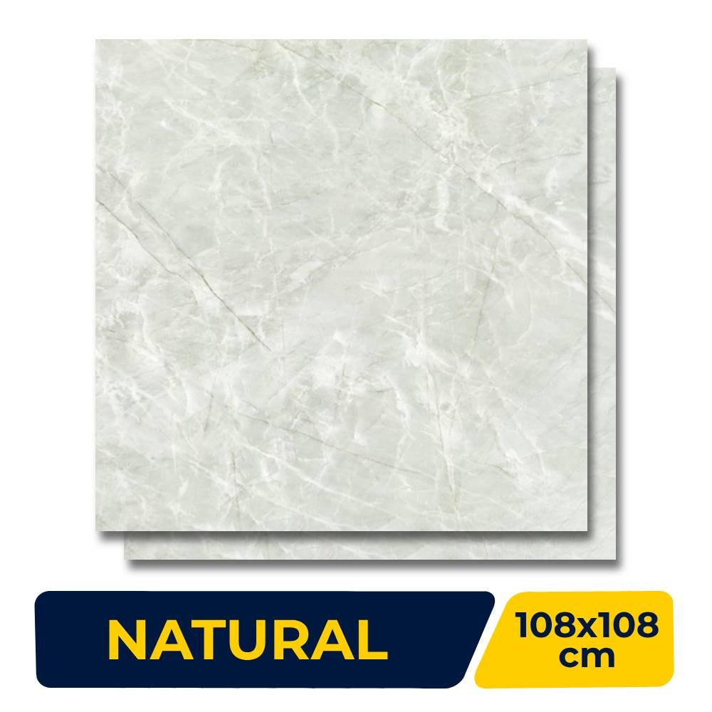 Porcelanato Natural 108x108cm Caixa 2,33cm Villagres Jade Retificado - 108023