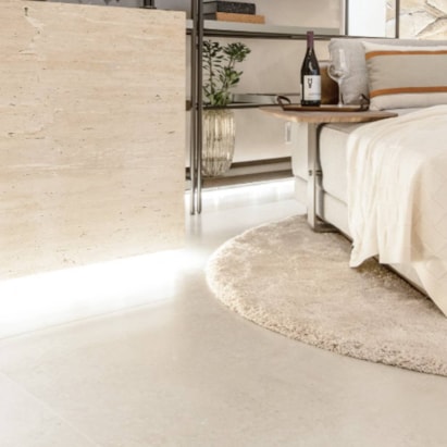 Porcelanato Natural 108x108cm Caixa 2,33m² Villagres Cathedral Off White Retificado - 108011