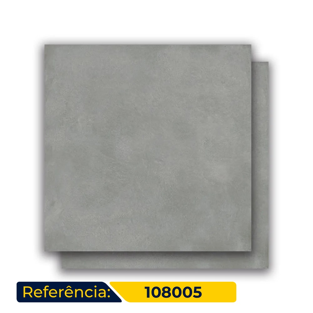 Porcelanato Natural 108x108cm Caixa 2,33m² Villagres Copan Cement Retificado - 108005
