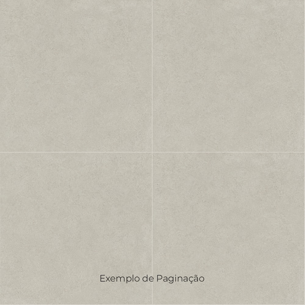 Porcelanato Natural 108x108cm Caixa 2,33m² Villagres Living Silver Retificado - 108076