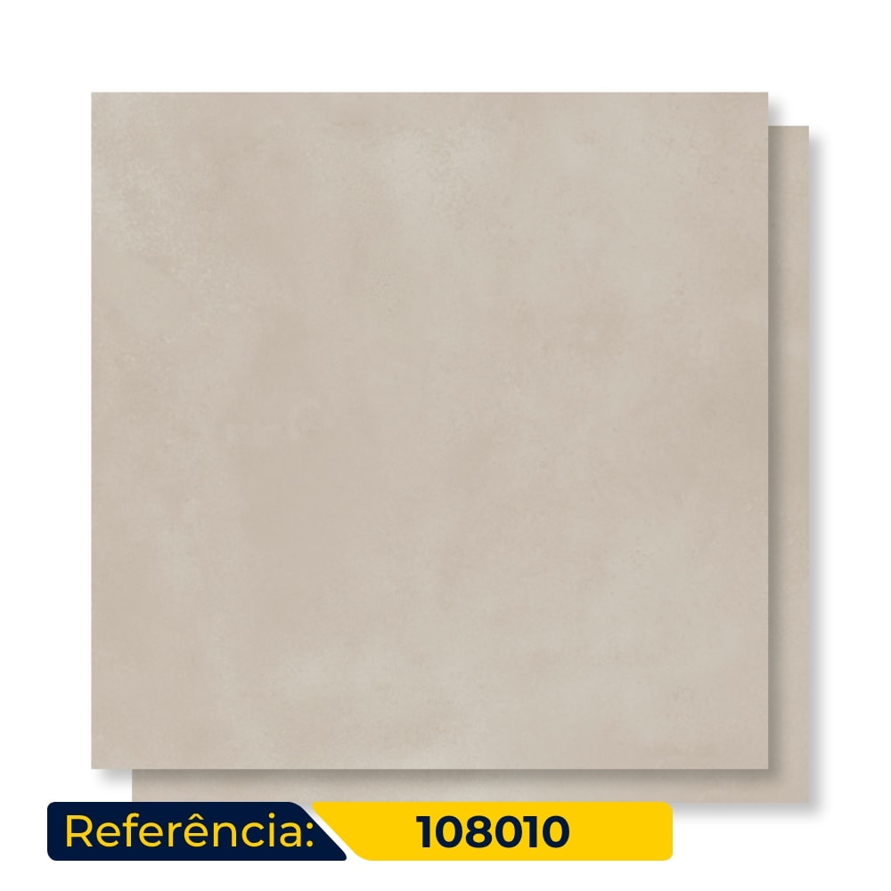 Porcelanato Natural 108x108cm Caixa 2,33m² Villagres Monterrey Beige Retificado - 108010