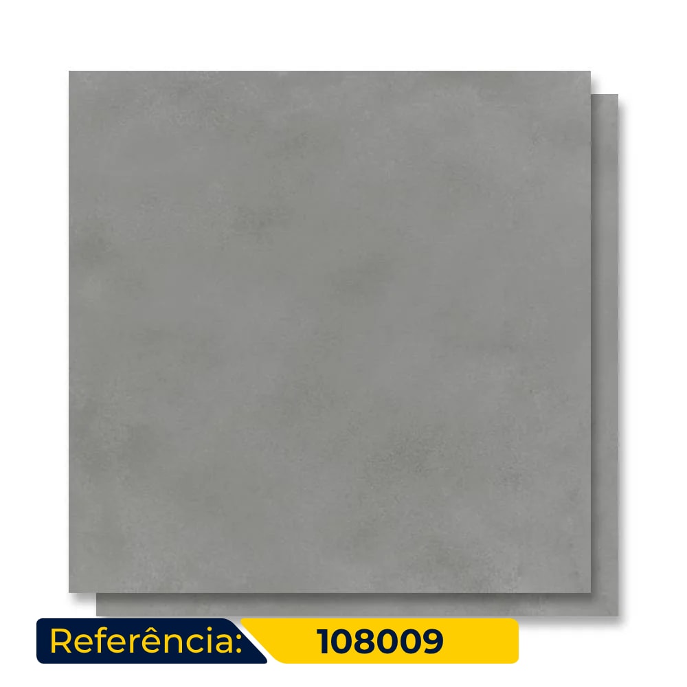 Porcelanato Natural 108x108cm Caixa 2,33m² Villagres Monterrey Cement Retificado - 108009
