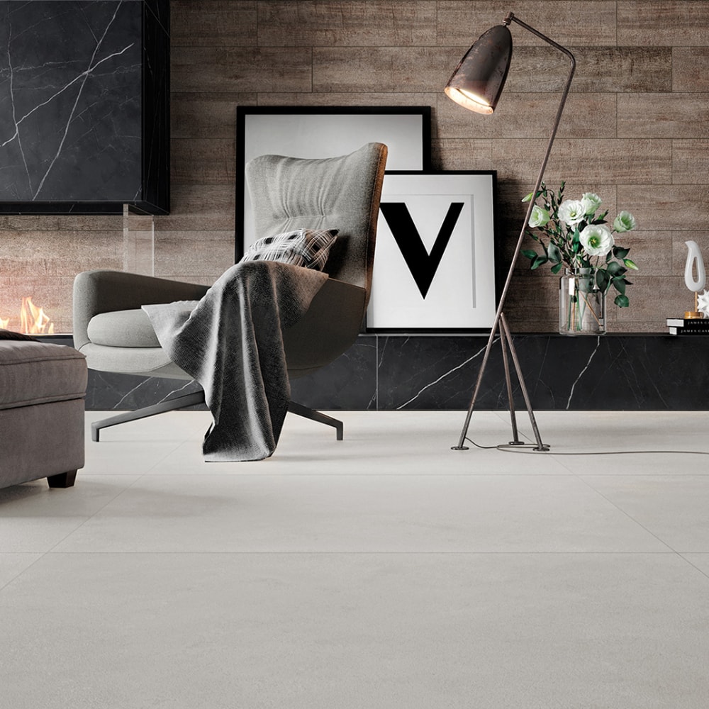 Porcelanato Natural 108x108cm Caixa 2,33m² Villagres Monterrey Silver - 108008