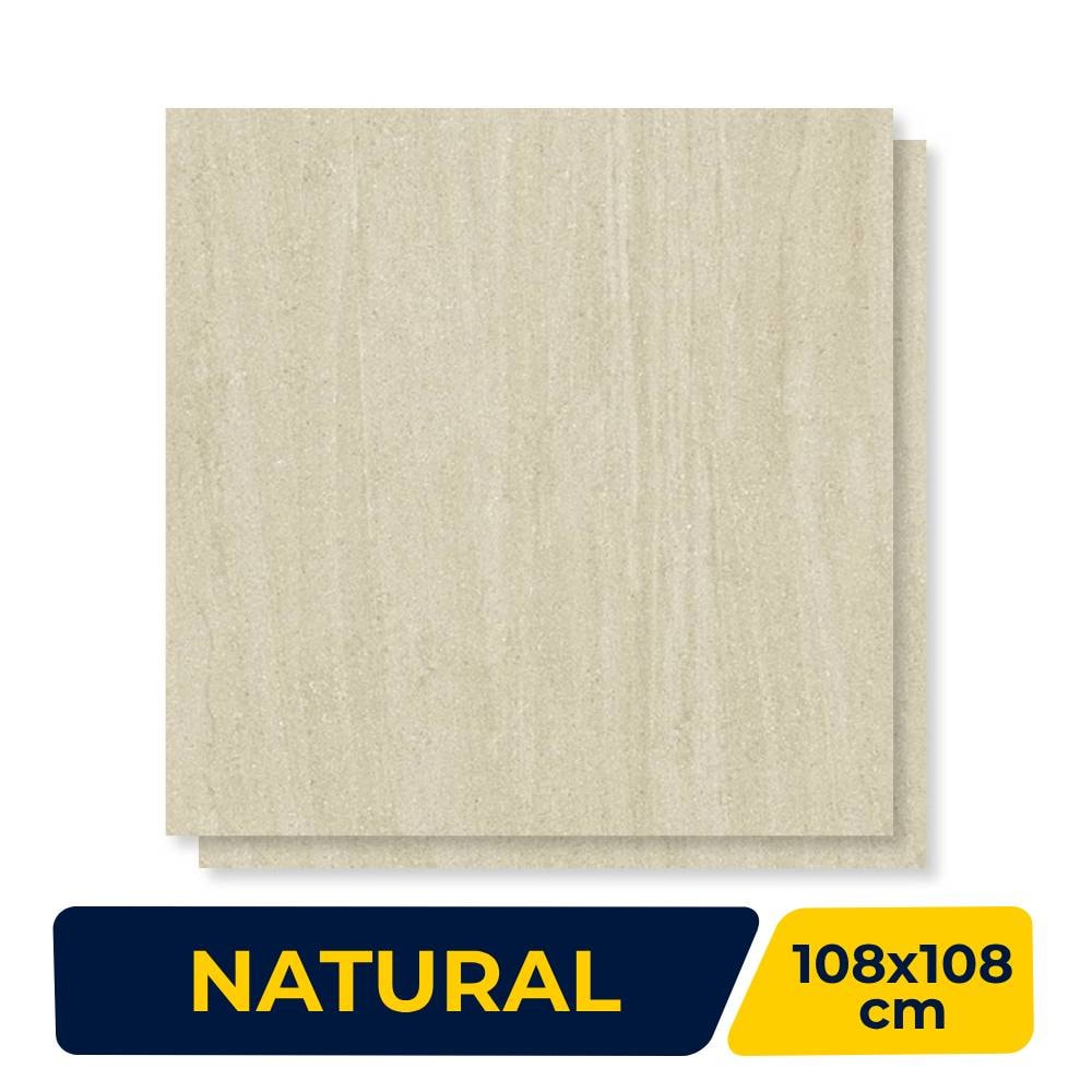 Porcelanato Natural 108x108cm Caixa 2,33m² Villagres Santiago Retificado - 108064