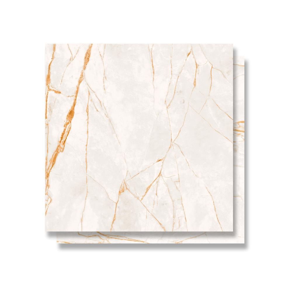 Porcelanato Natural 120x120cm Caixa 1,44m² Ceusa Golden Fantasy Wh Retificado - 5062672