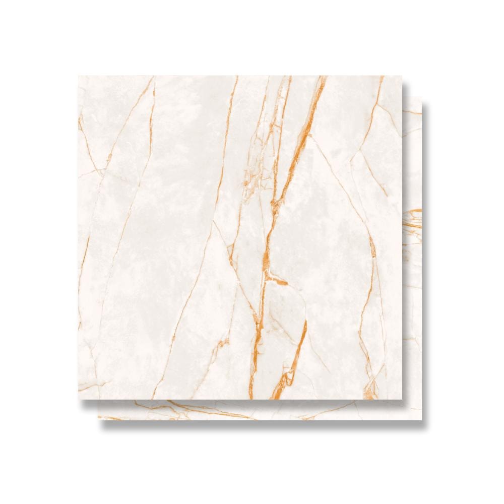 Porcelanato Natural 120x120cm Caixa 1,44m² Ceusa Golden Fantasy White Retificado - 5062672