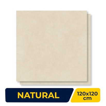 Porcelanato Natural 120x120cm Caixa 1,44m² Ceusa Urbe Be Retificado - 5062726