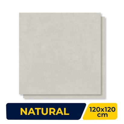 Porcelanato Natural 120x120cm Caixa 1,44m² Ceusa Urbe SGR Retificado - 5062724