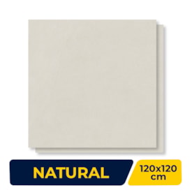 Porcelanato Natural 120x120cm Caixa 1,44m² Portinari Santorini SGR Retificado - 6062939