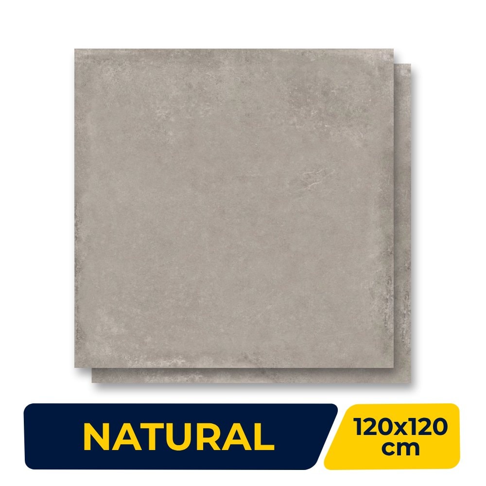 Porcelanato Natural 120x120cm Caixa 2,87m² Portobello Fuso Viking Retificado - 205773E