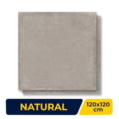 Porcelanato Natural 120x120cm Caixa 2,87m² Portobello Fuso Viking Retificado - 205773E