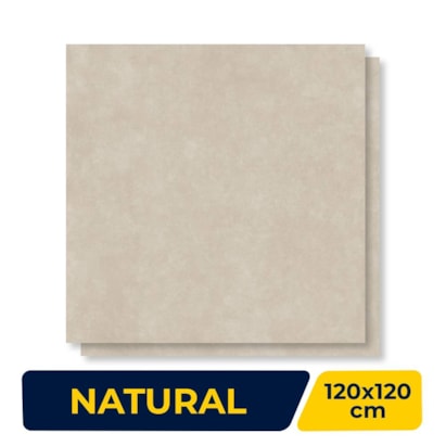 Porcelanato Natural 120x120cm Caixa 2,87m² Portobello Hit Camel Retificado - 207301E