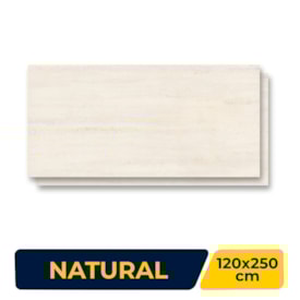 Porcelanato Natural 120x250cm Caixa 2,99m² Roca Capolavoro Retificado - ROC0042300031