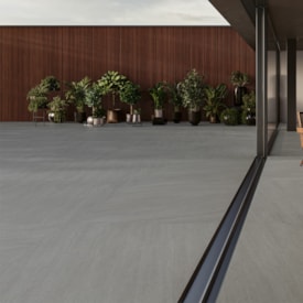 Porcelanato Natural 123x123cm Caixa 3,03² Villagres Basalto Grey Retificado - 123012