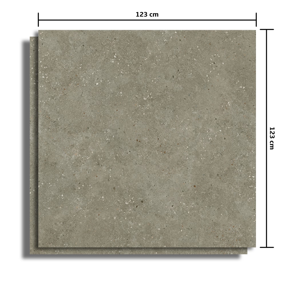 Porcelanato Natural 123x123cm Caixa 3,03m² Villagres Canoas Retificado - 123010