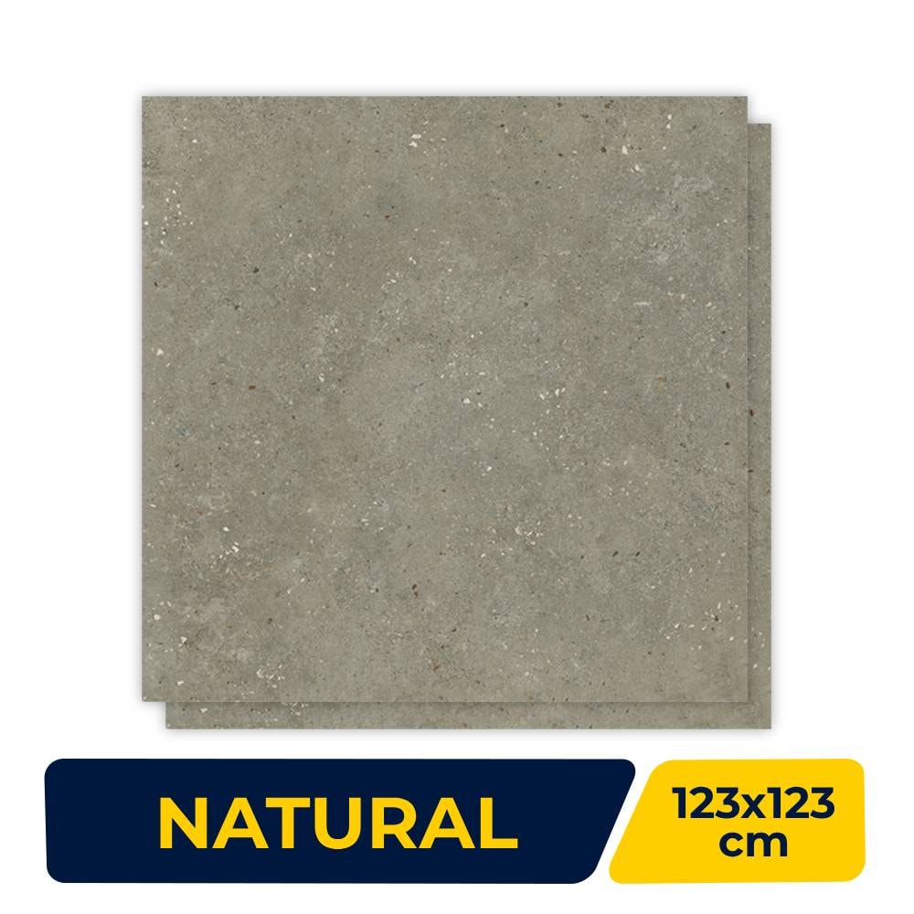 Porcelanato Natural 123x123cm Caixa 3,03m² Villagres Canoas Retificado - 123010